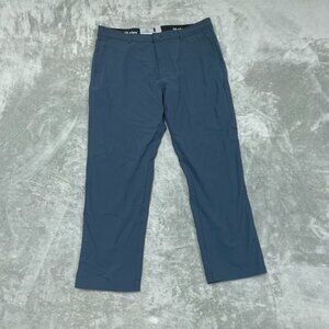 Hurley Mens Casual Lightweight Chino Pants Blue 36x30 NWT 6873